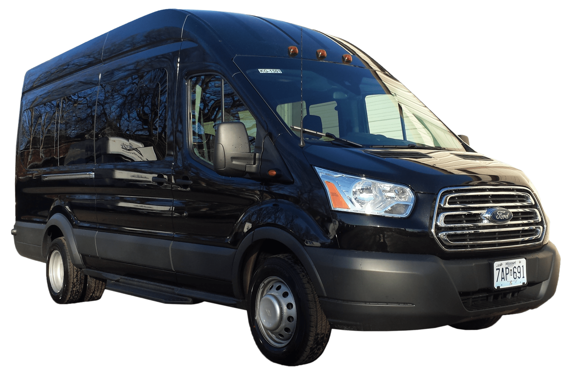 15 Passenger High Roof Transit Van