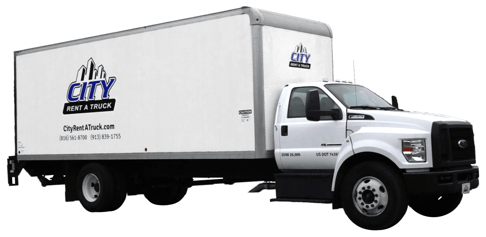 24 foot F650 Box Truck