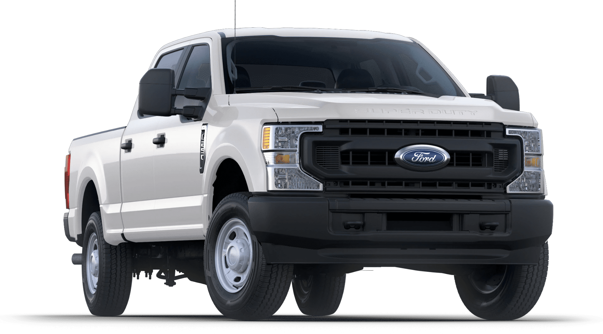 3/4 ton pickup truck rental with gooseneck and conventional towing capabilities, ideal for hauling heavy trailers and equipment.